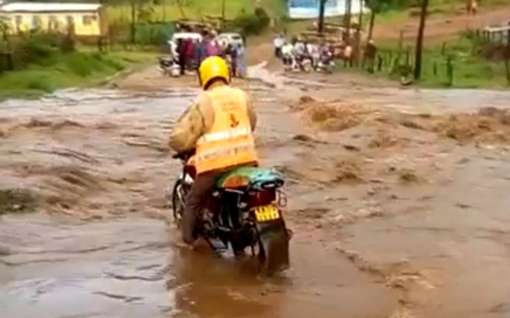 A 40-Year-Old Man Swept Away By Floods In Meru County